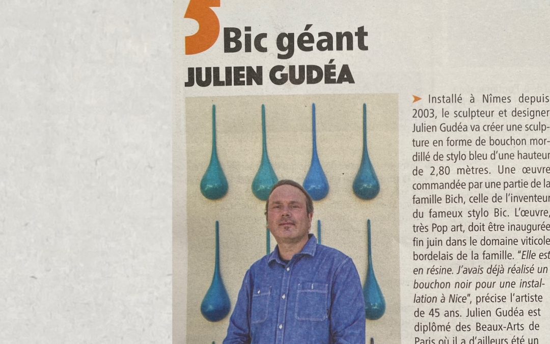 Bic géant Julien Gudéa