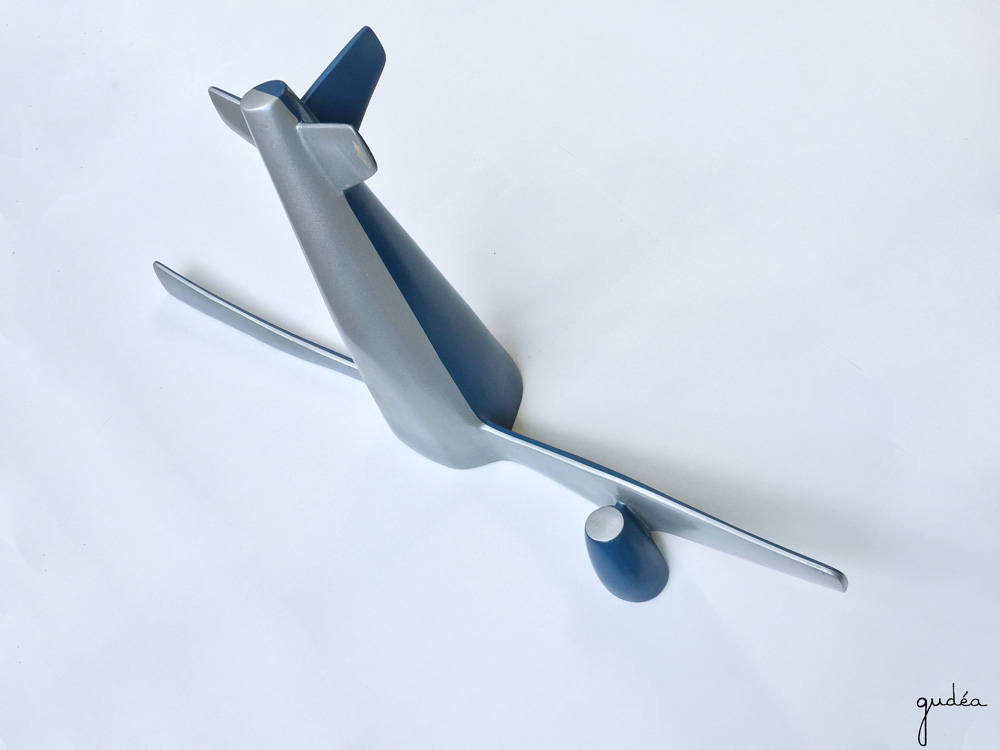 avion-argent